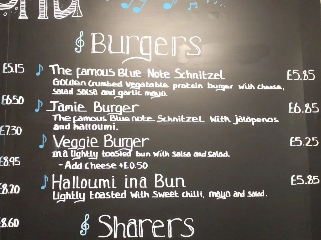 Menu_The Blue Note Cafe_Glastonbury_image_2