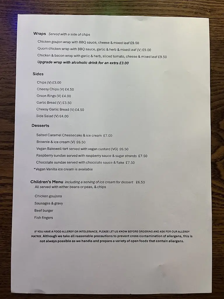 Menu_The Market House_Glastonbury_image_2