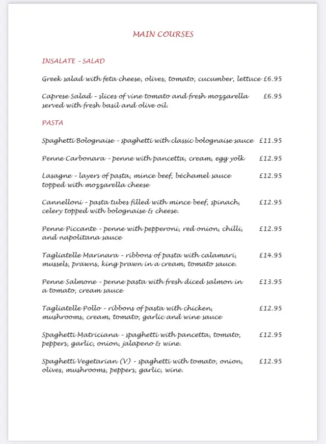 Menu_Sinatra's Restaurant_Awsworth_image_4