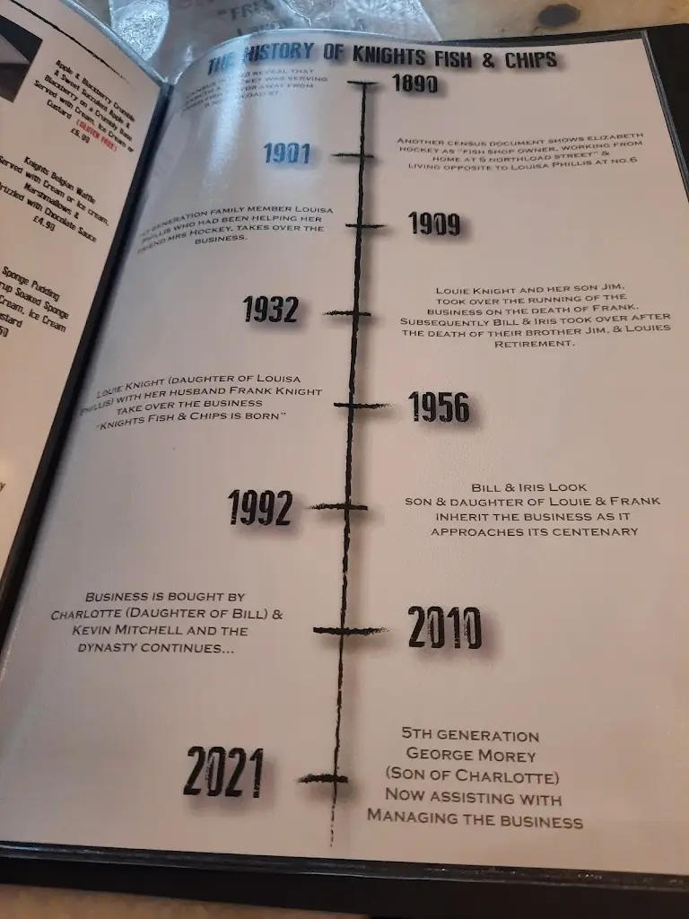 Menu_Knight's Fish & Chips Est 1909_Glastonbury_image_3