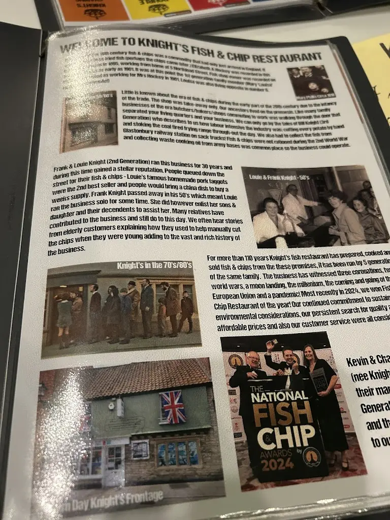 Lou CB_Knight's Fish & Chips Est 1909_Glastonbury_review