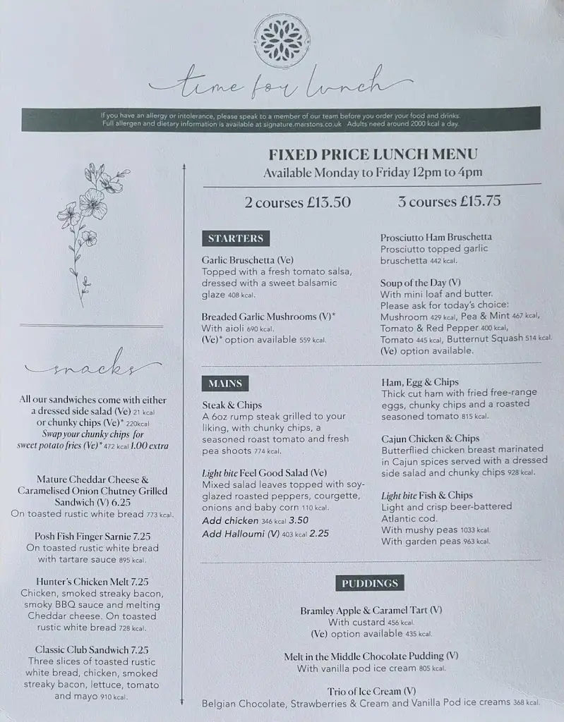 Menu_Crown Inn_Goostrey_image_2