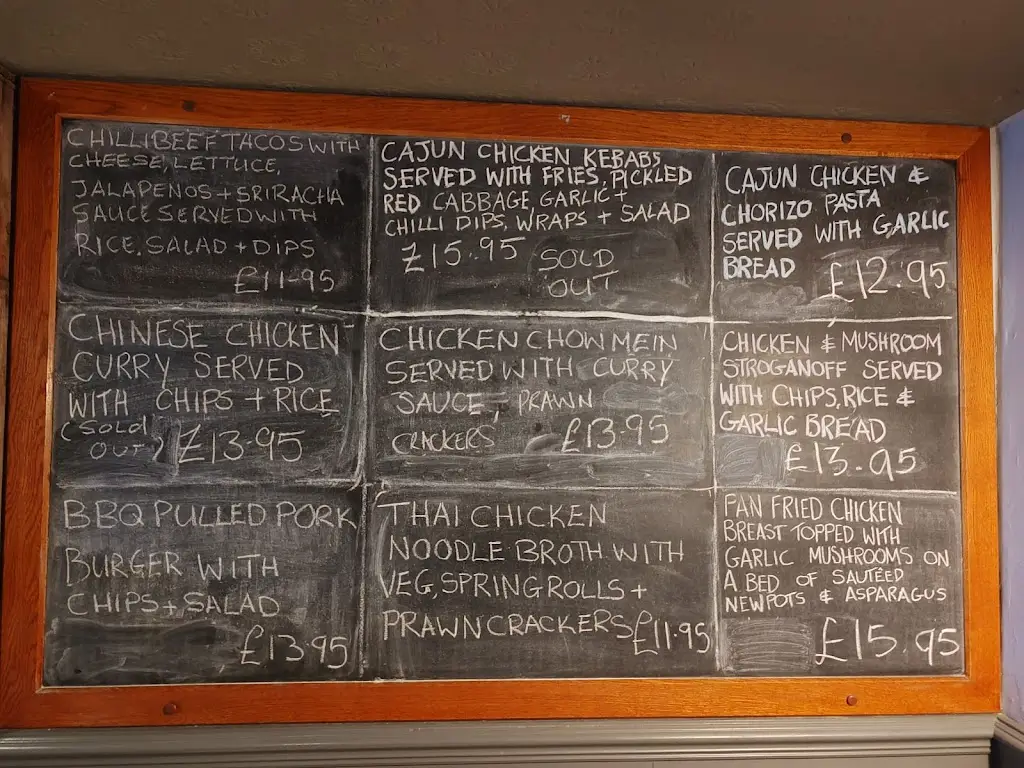 Menu_The Engine Room_Gateshead_image_1