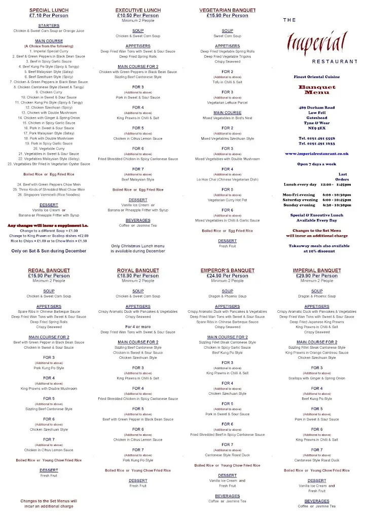 Menu_The Imperial Restaurant_Gateshead_image_2