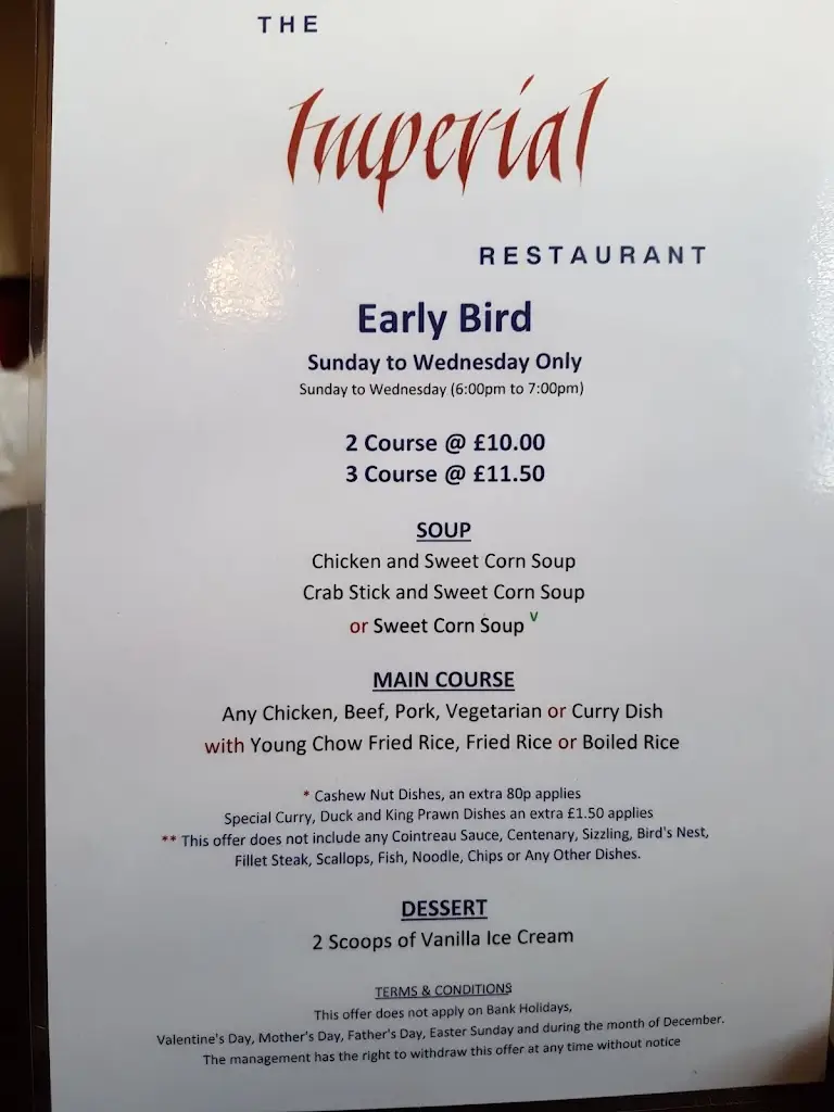 Menu_The Imperial Restaurant_Gateshead_image_4