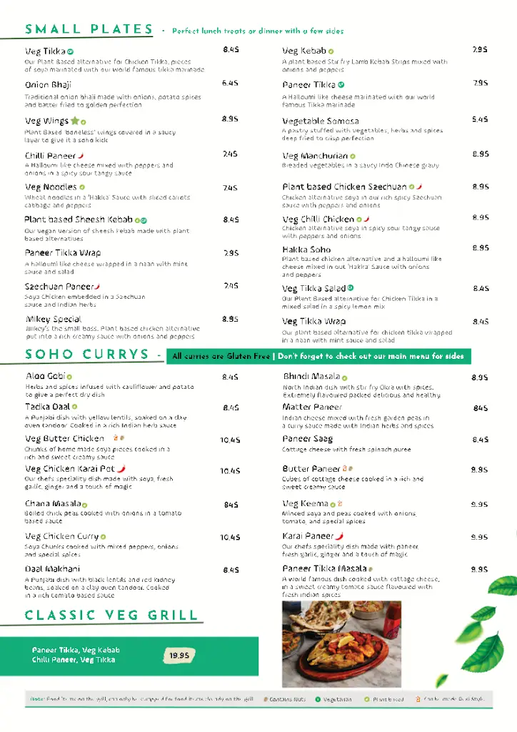 Menu_Soho Tavern Gateshead_Gateshead_image_2