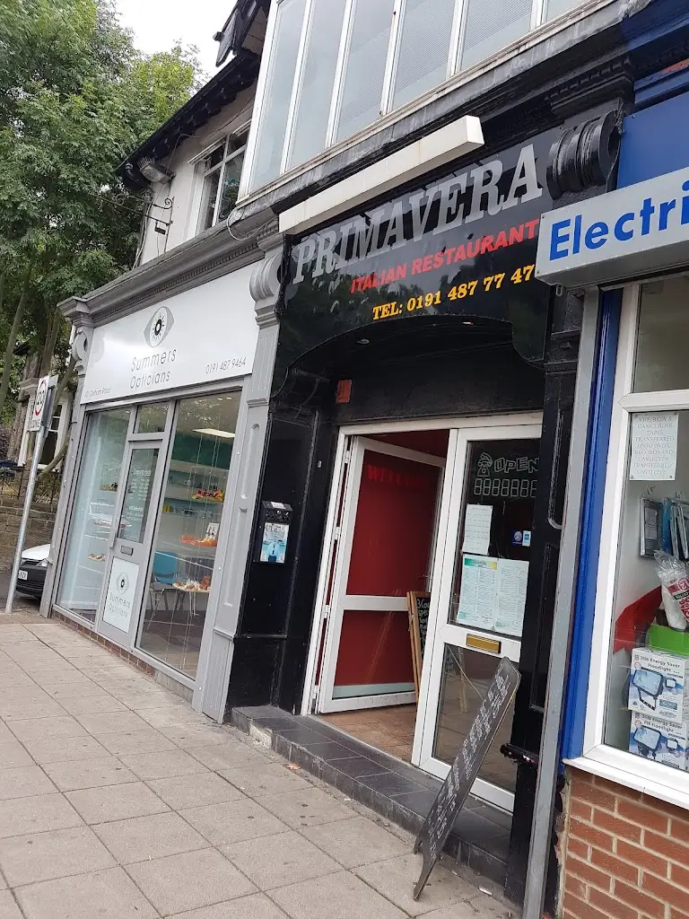 Primavera restaurant in Gateshead