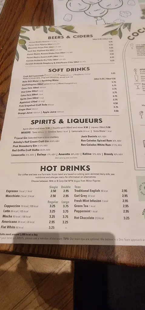 Menu_Bella Italia - Gateshead, intu Metrocentre_Gateshead_image_2