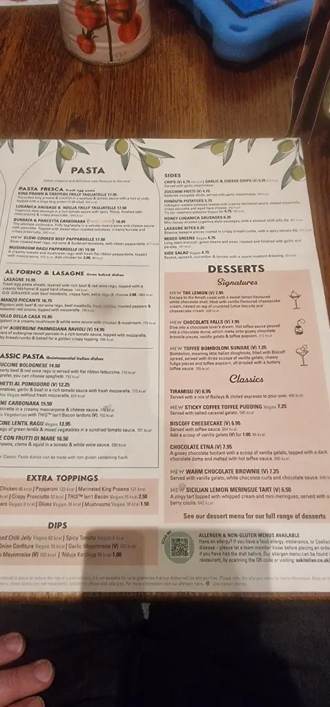 Menu_Bella Italia - Gateshead, intu Metrocentre_Gateshead_image_3