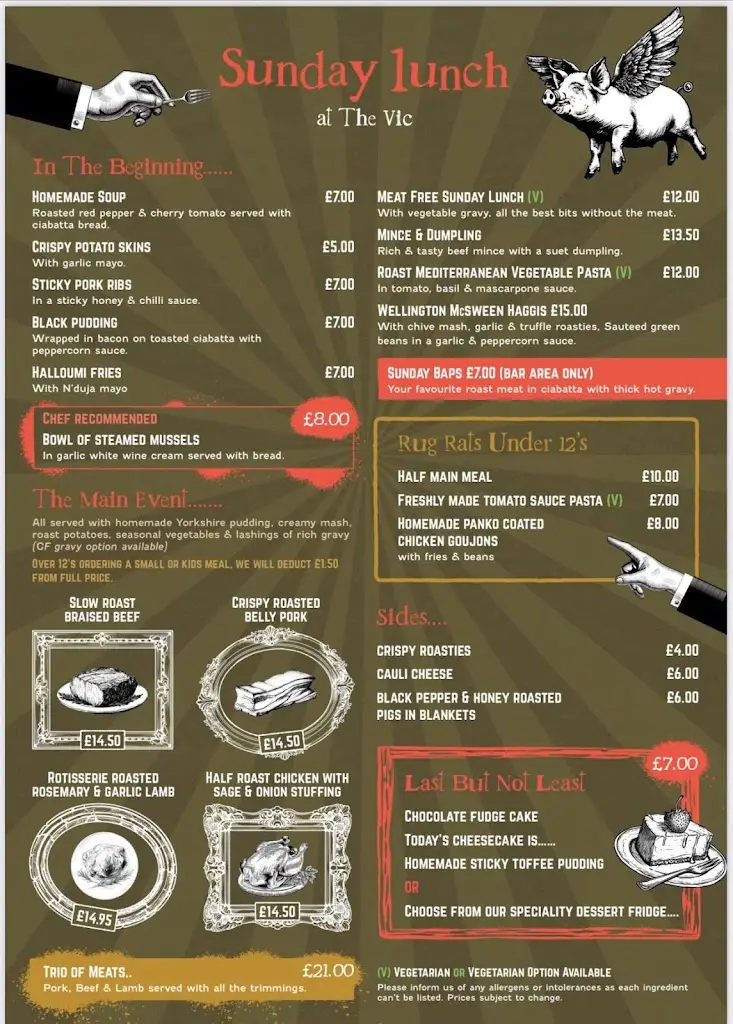Menu_The Victoria Bar & Kitchen_Gateshead_immagine_4