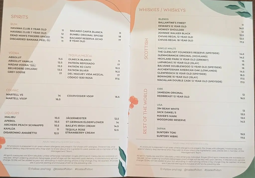 Menu_Windows on the Tyne Restaurant - Gateshead_Gateshead_image_2