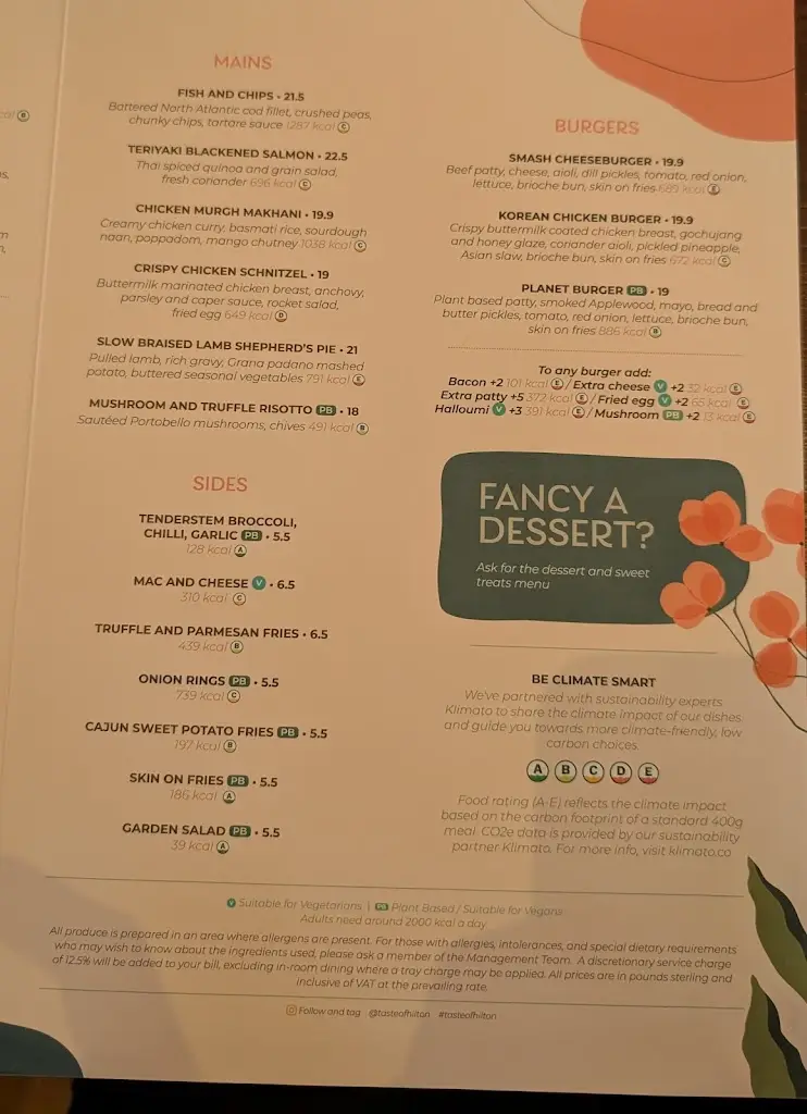 Menu_Windows on the Tyne Restaurant - Gateshead_Gateshead_image_4