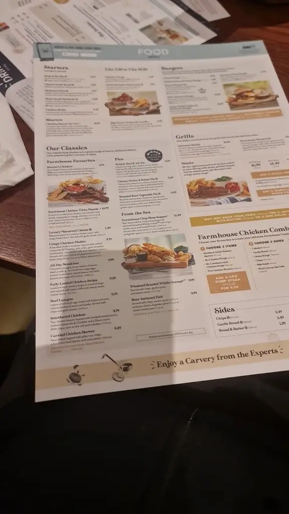 Menu_Valley Farm - Farmhouse Inns_Gateshead_immagine_1