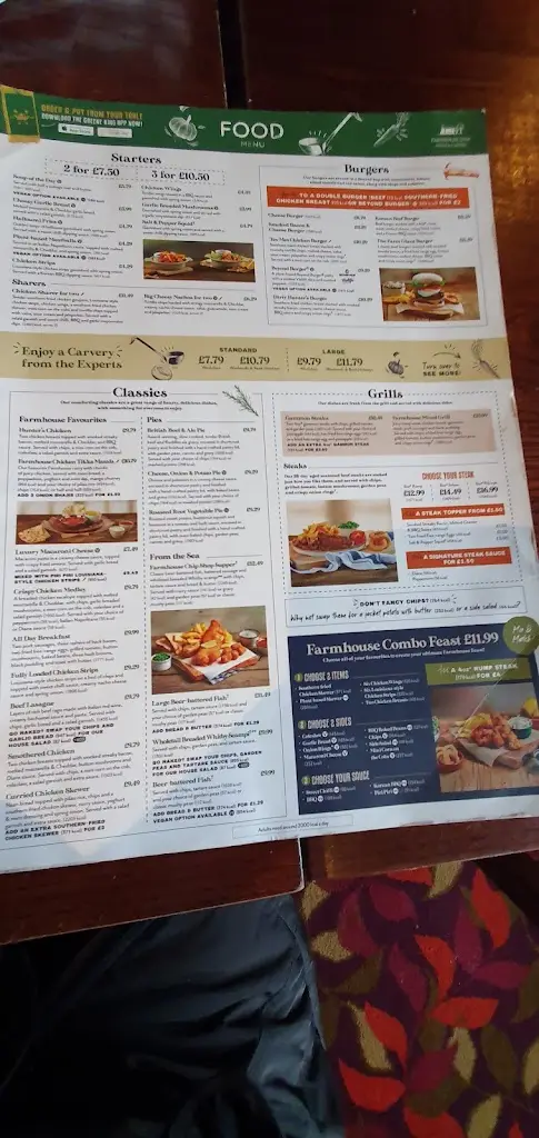 Menu_Valley Farm - Farmhouse Inns_Gateshead_immagine_4