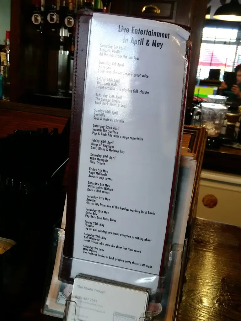 Menu_The Stone Trough_Gateshead_image_3