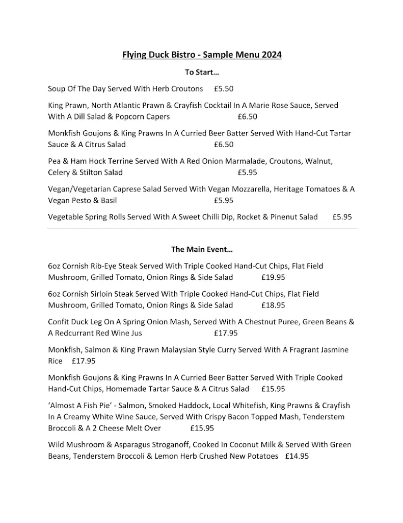 Menu_The Flying Duck Bistro_Germoe_image_1