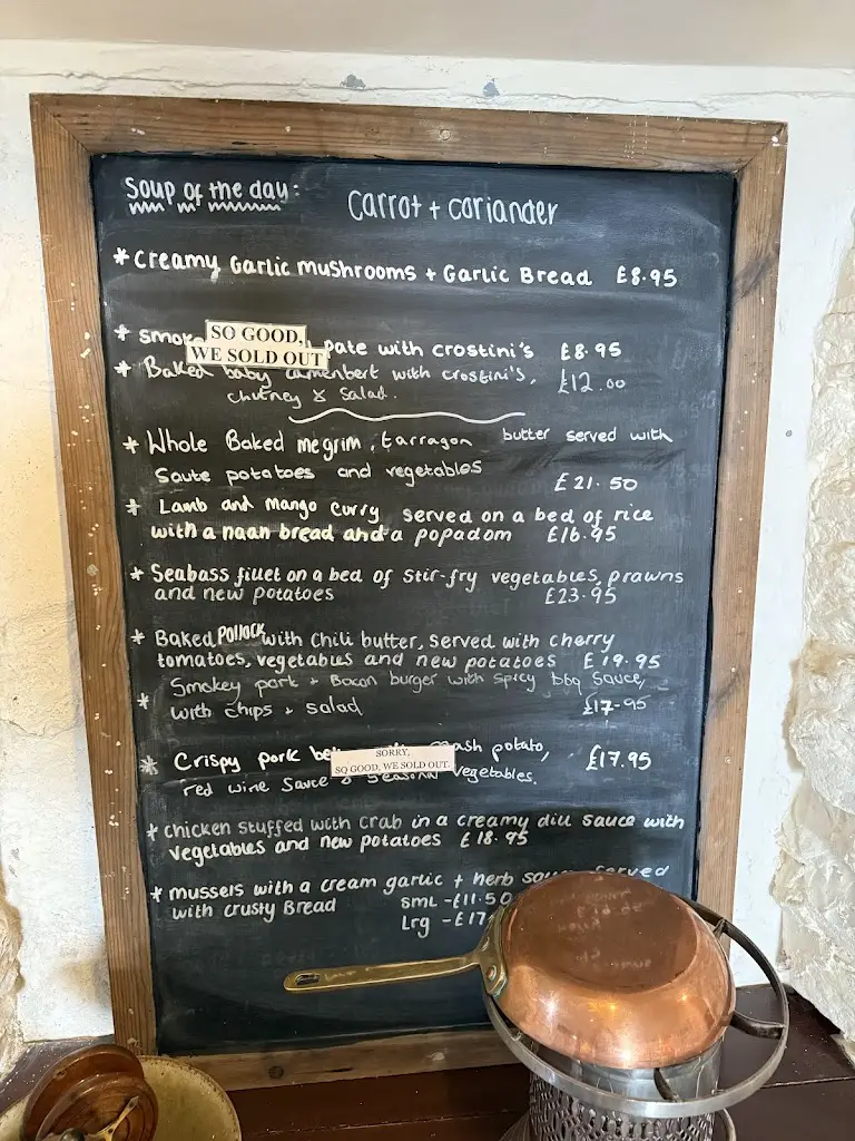 Menu_The Halzephron Inn_Germoe_immagine_2