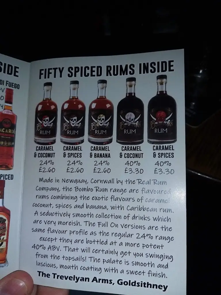 Menu_Trevelyan Arms Bar & Restaurant_Germoe_image_4