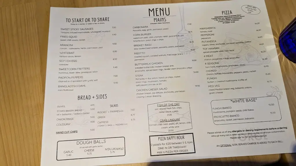 Menu_The Old Forge Lelant_Germoe_image_1