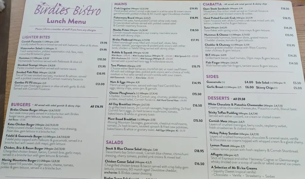 Menu_Birdies Bistro_Germoe_image_1