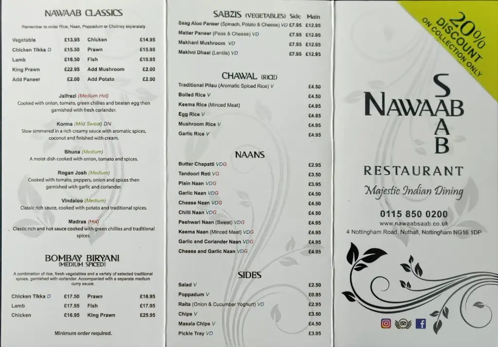 Menu_Nawaab Saab_Awsworth_image_2