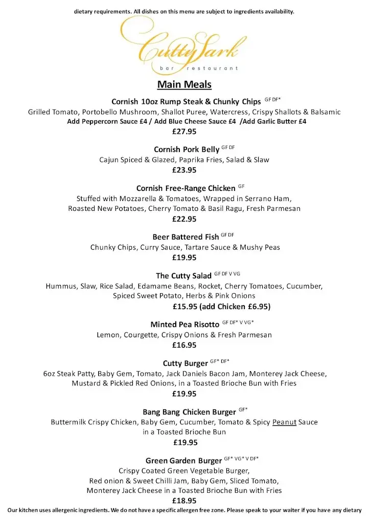 Menu_The Cutty Sark Restaurant and Bar_Germoe_image_3