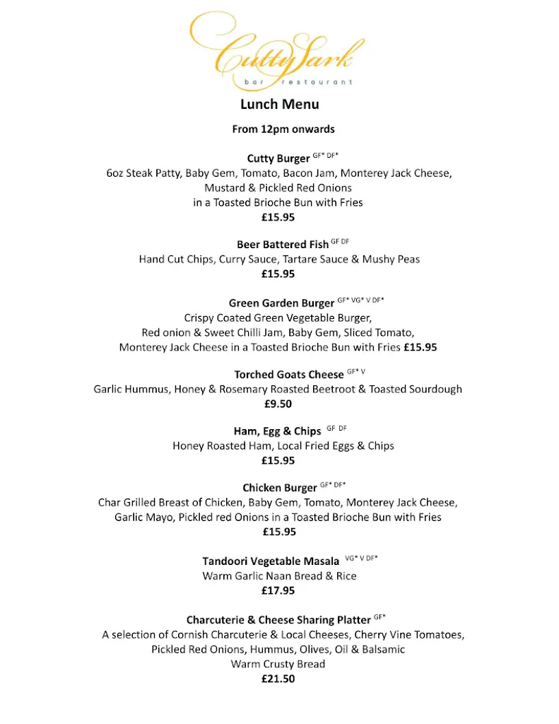 Menu_The Cutty Sark Restaurant and Bar_Germoe_image_4