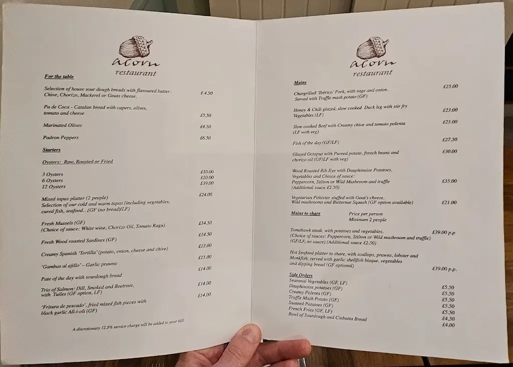 Menu_Acorn Restaurant_Godalming_image_1