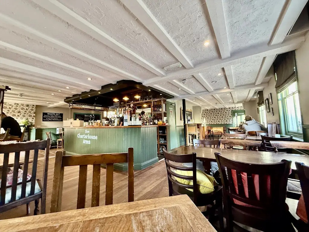 The Charterhouse Arms restaurant in Godalming