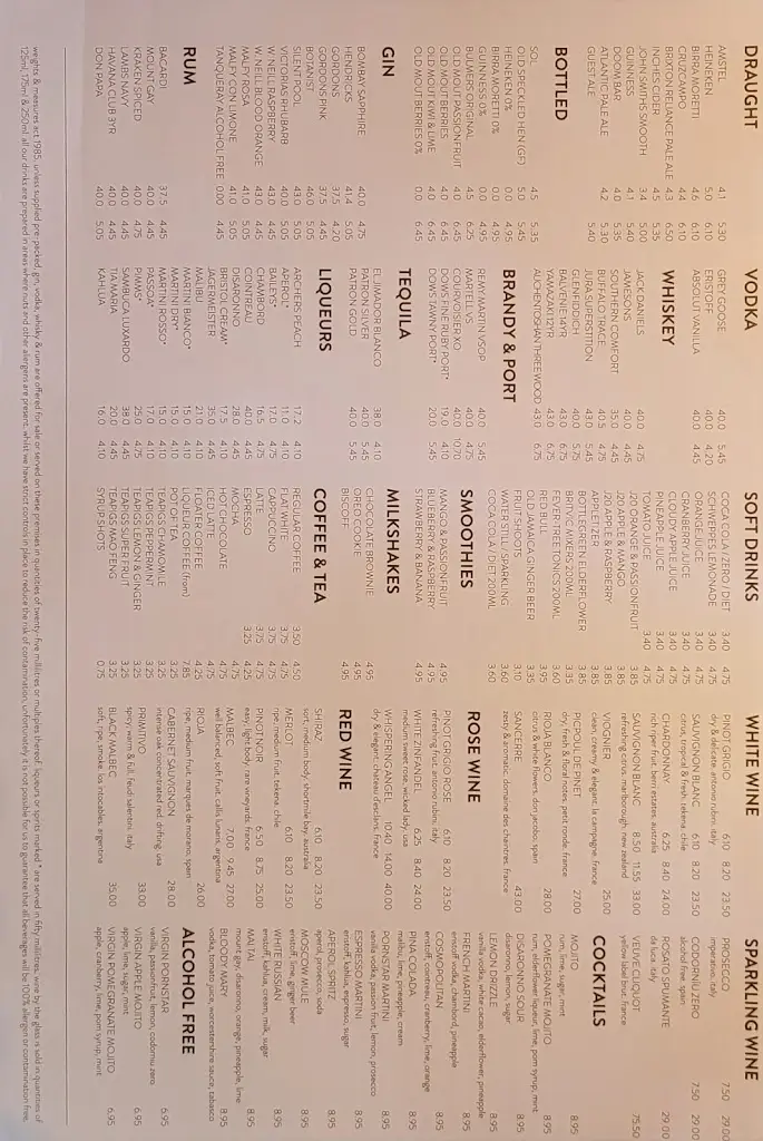 Menu_The Nuthall_Awsworth_image_4