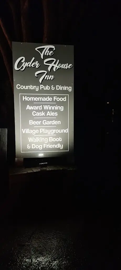 Menu_The Cyder House Inn_Godalming_image_3