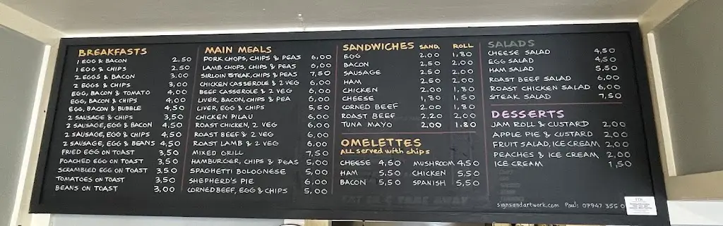 Menu_Golborne Restaurant_Golborne_image_1