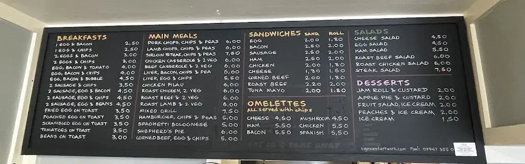 Menu_Golborne Restaurant_Golborne_image_2