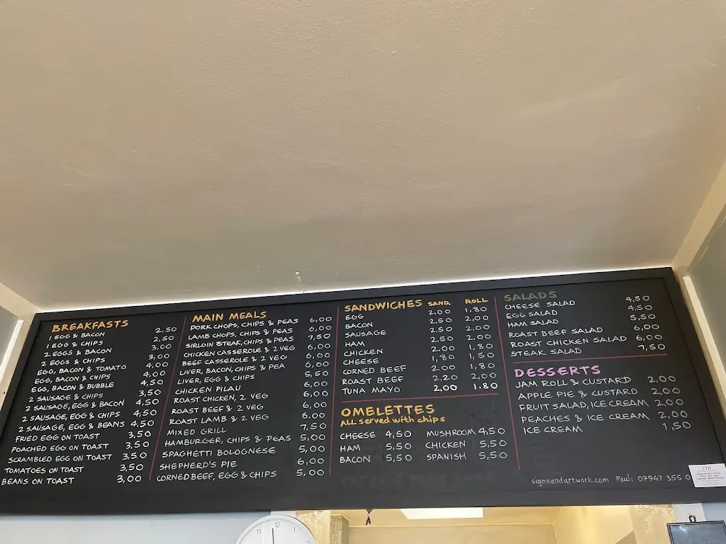 Menu_Golborne Restaurant_Golborne_image_3