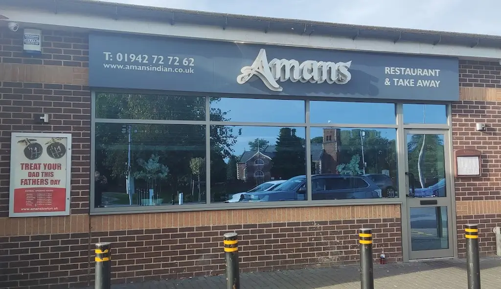 Amans Lowton restaurant in Golborne