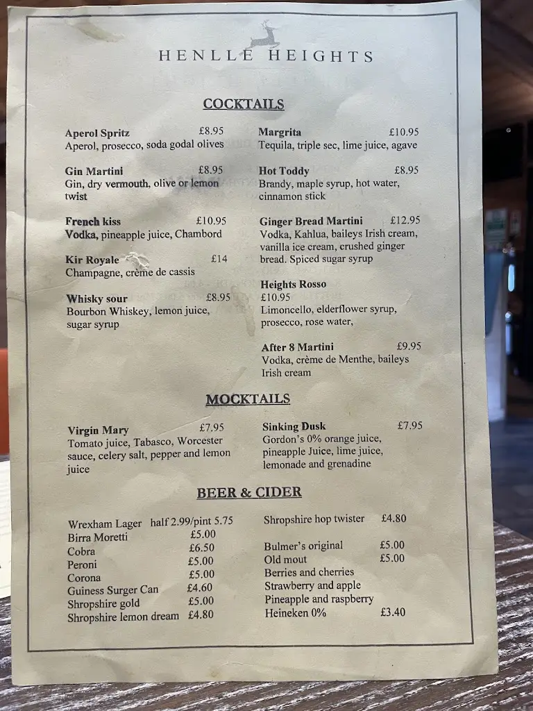 Menu_Henlle Heights_Gobowen_image_2