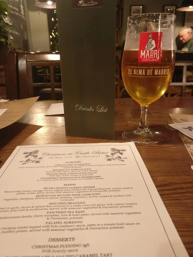 Menu_Castle Bistro, Tearoom & Wine Bar_Gobowen_image_3