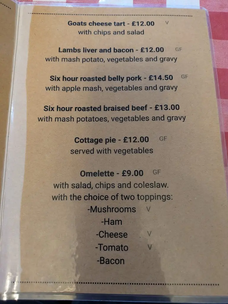 Menu_The Old Coffee Pot And Tea Rooms_Gobowen_image_2