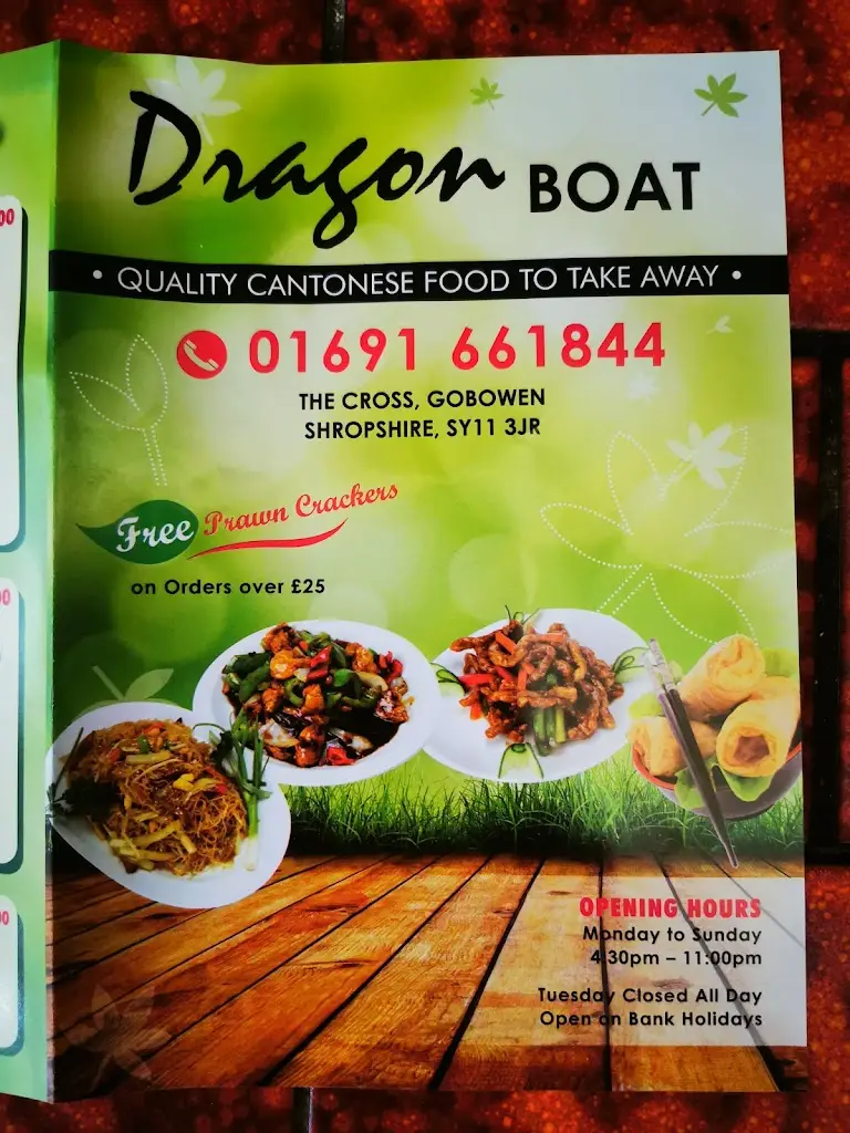 DRAGON BOAT restaurant in Gobowen