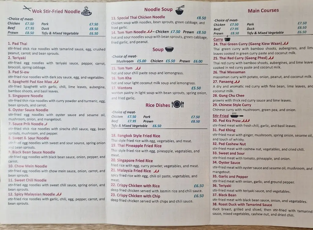 Menu_Tams Noodle Bar & Thai Food_Gobowen_image_3