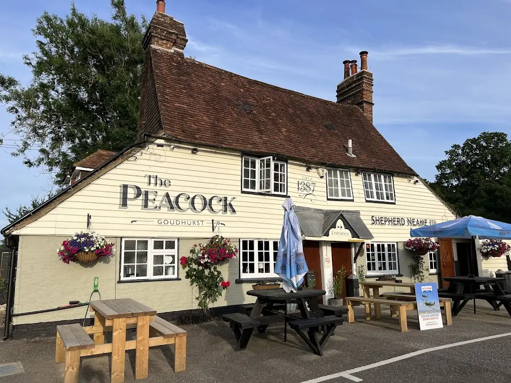 The Peacock Inn restaurant in Goudhurst
