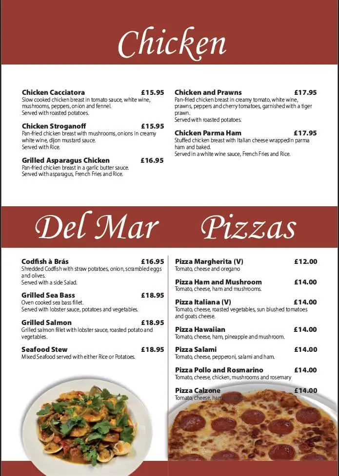 Menu_Bela's House - Portuguese and Italian restaurant_Grantham_image_3