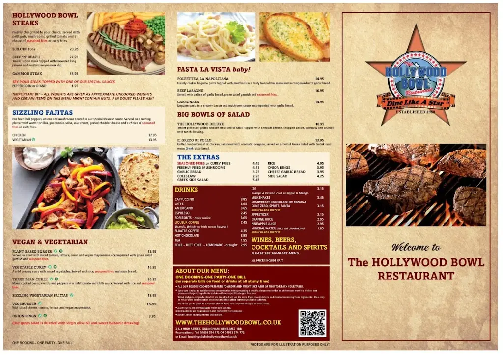 Menu_The Hollywood Bowl_Gillingham_image_2