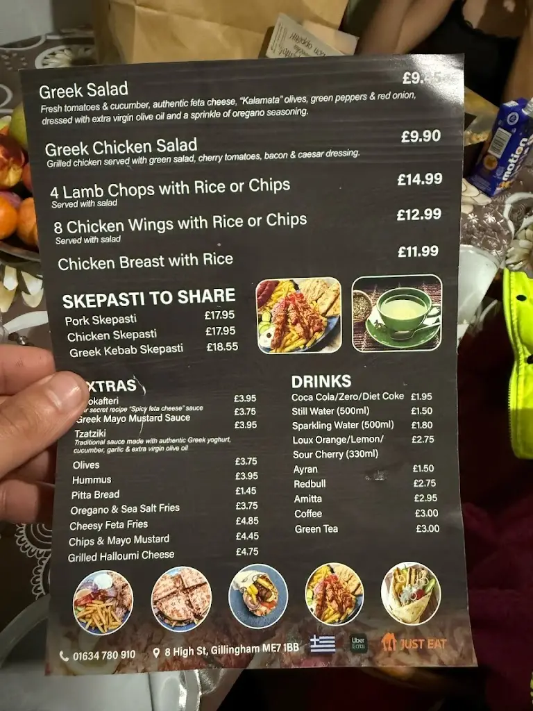 Menu_Taste Of Greece_Gillingham_image_1