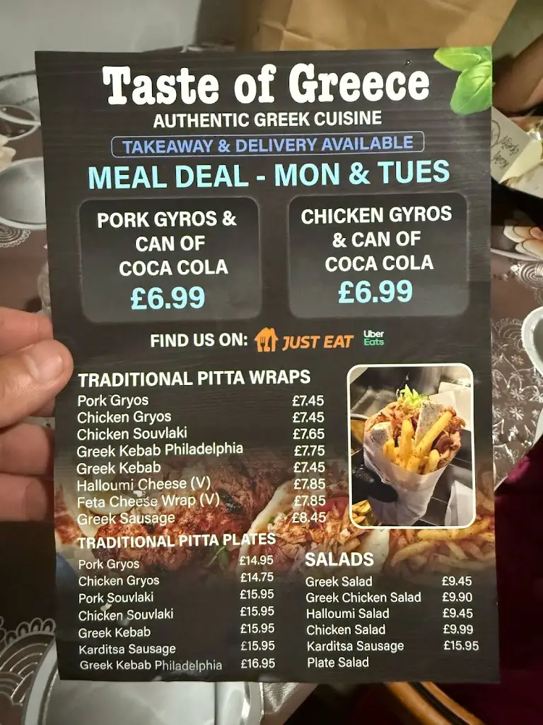 Menu_Taste Of Greece_Gillingham_image_2