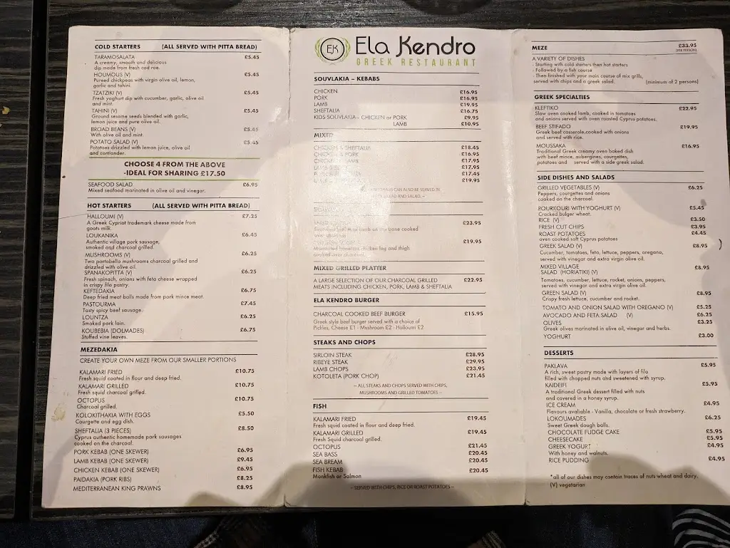 Menu_Ela Kendro_Gillingham_image_1