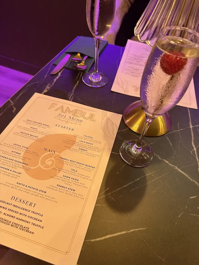 Menu_Fambul Restaurant and Bar_Gillingham_immagine_1