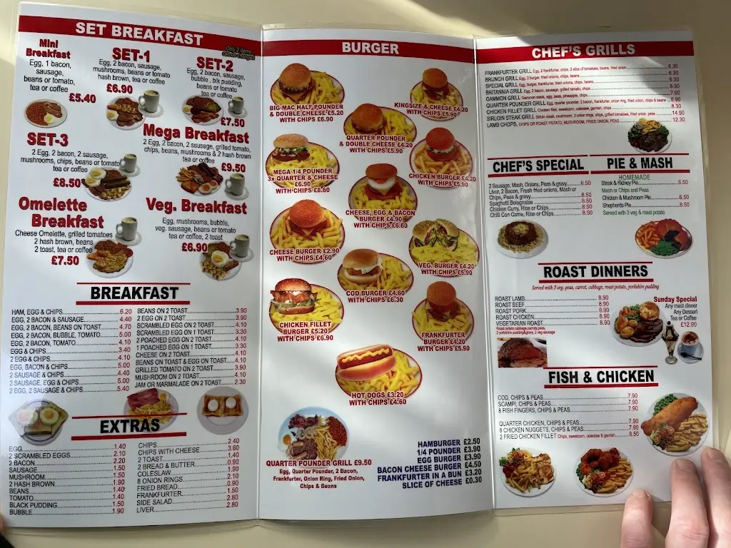 Menu_Chef's Delight 1 Cafe & Restaurant_Gillingham_imagen_2