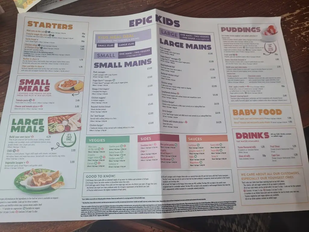 Menu_The Star_Gillingham_image_3