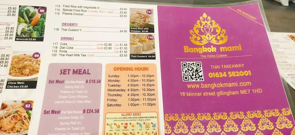 Menu_Bangkok Mami - Gillingham_Gillingham_immagine_3